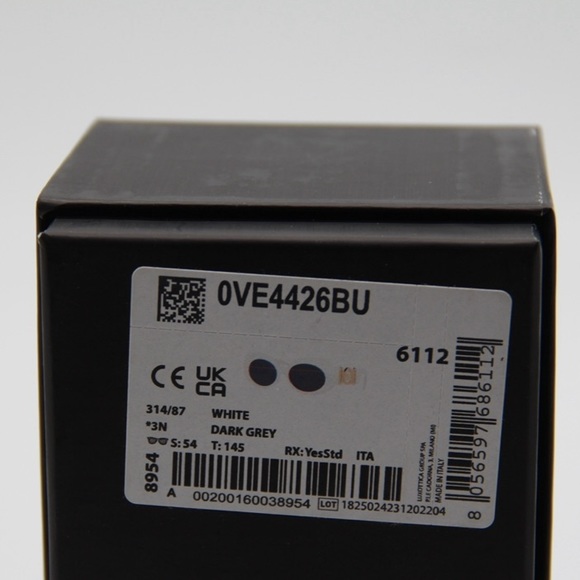 NEW VE4426BU 314/87 VERSACE MEDUSA SUNGLASSES MOD 4426BU WHITE VERSACE VE 4426BU - Picture 10 of 10